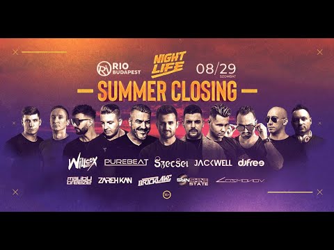 SZECSEI B2B JACKWELL - NIGHTLIFE SUMMER CLOSING - RIO Budapest - 2020.08.29.