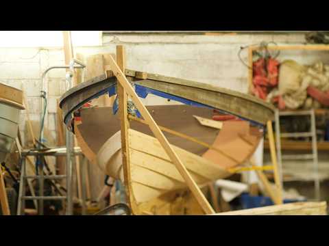 Watch an Irish Shipwright revive a traditional 14ft Clinker Punt EP_01