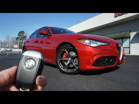 2017 Alfa Romeo Giulia Ti: Start Up, Exhaust, Walkaround and Review