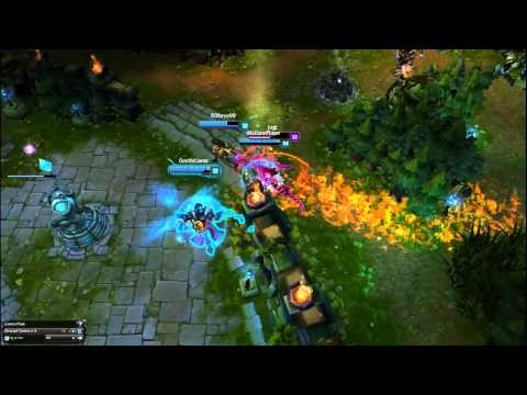 League Of Legends FASTEST KATARINA PENTA KILL  HD