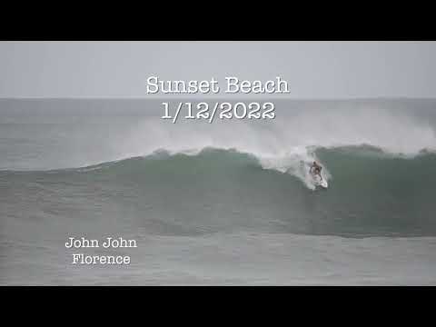 John John Florence Sunset Beach Vans Triple Crown Entry, Barrel, Burn and Board Snap 1.12.22