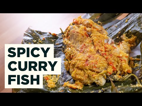 Pepes Ikan Recipe - Grilled Curry Fish from Indonesia