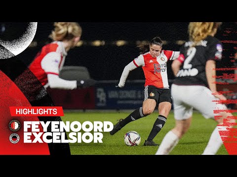 Zinderende slotfase in Rotterdamse derby 🔥 | Highlights Feyenoord V1 - Excelsior | 2021-2022