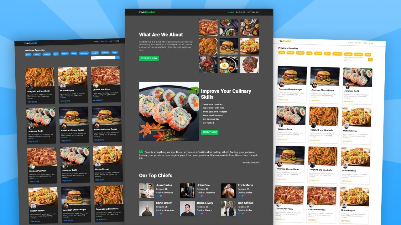 Complete React JS Project Tutorial For Beginners | Recipe App