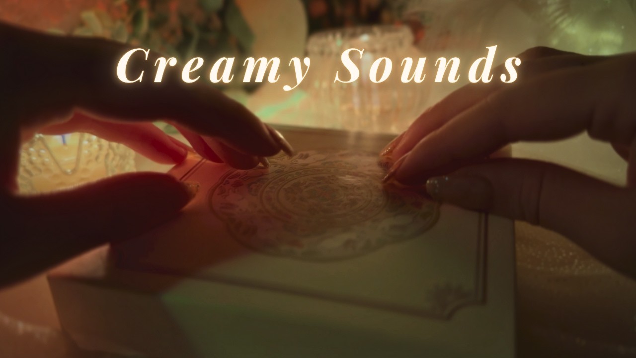 ASMR Creamy Texture Triggers 🧁 Silky & Satisfying Sounds🪽(No Talking, No Mouth Sounds)