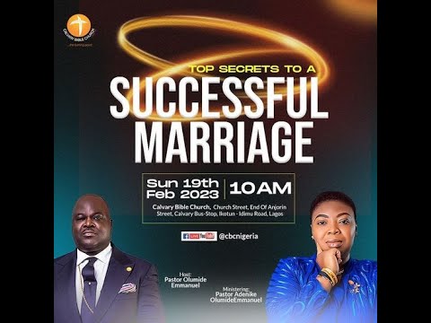 Top Secrets to a Successful Marriage 19/02/2023