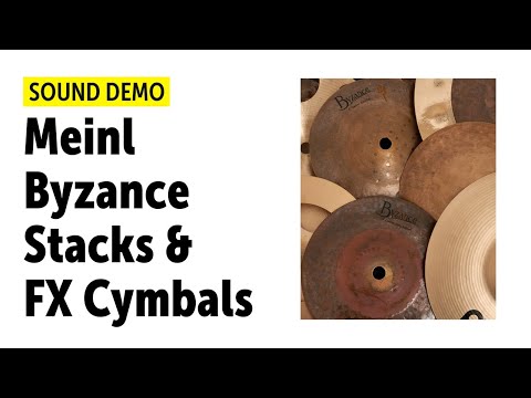 Meinl | Benny Greb Crasher Hats, Matt Garstka Temporal Stacks, Dual Tr China | Sound Demo