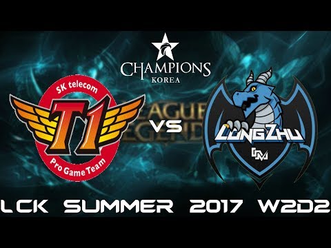 [LCK] SK Telecom T1 vs Longzhu Gaming Highlight Game 2 W2D2 LCK SUMMER 2017