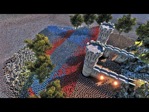 Ancient Medieval Army VS Orcs and Giant Ogres - Ultimate Epic Battle Simulator | UEBS