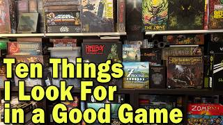 Ten Things I Look for in a Good Dungeon Crawl and Adventure Game