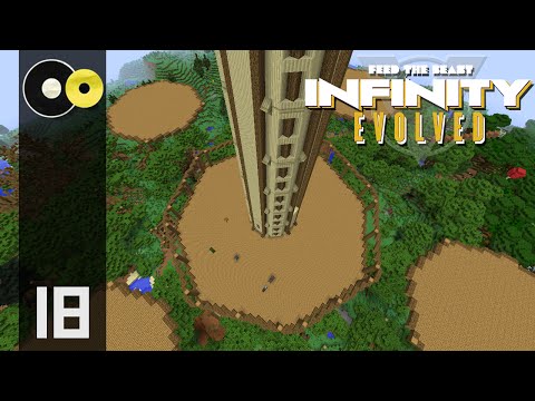 Minecraft Hypermine FTB: Infinity Evolved  | Enhanced Building Guide | E18