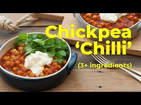 Chickpea Chilli - just 3 ingredients