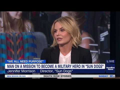 Jennifer Morrison being interviewed by Michaela Pereira on HLN (05.04.2018)