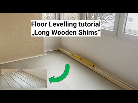 Floor Leveling Tutorial - How to level an uneven, wavy, or sloping wood floor