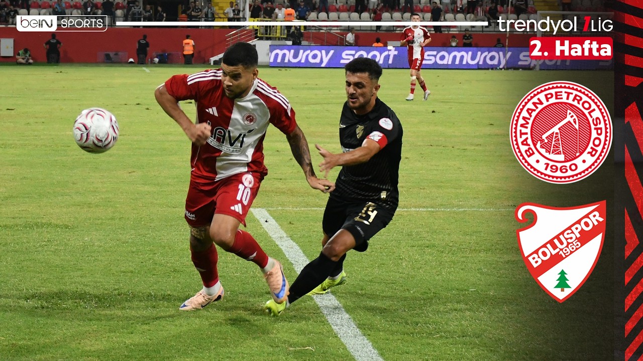 Batman Petrolspor - Boluspor | 2. Hafta Maç ÖZETİ | Trendyol 1. Lig - 2026/27