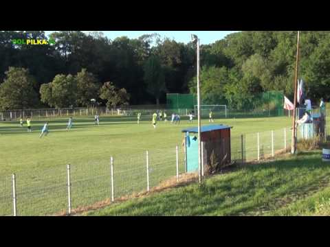 Bartosz Killich Błękitni Gniechowice gol przeciwko Czarnym Białków 27 sierpnia 2016