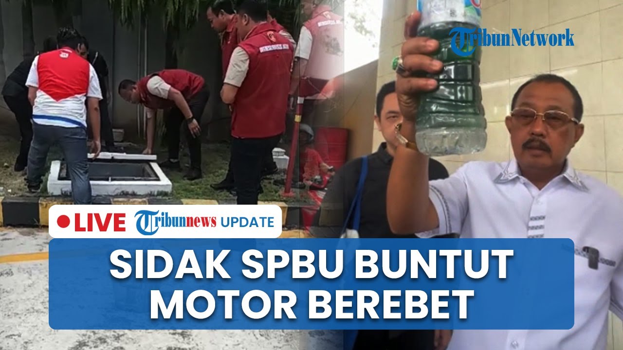 LIVE: Wakil Wali Kota Surabaya Cak Ji Sidak SPBU Buntut Motor Berebet, Desak Pertamina Ganti Rugi