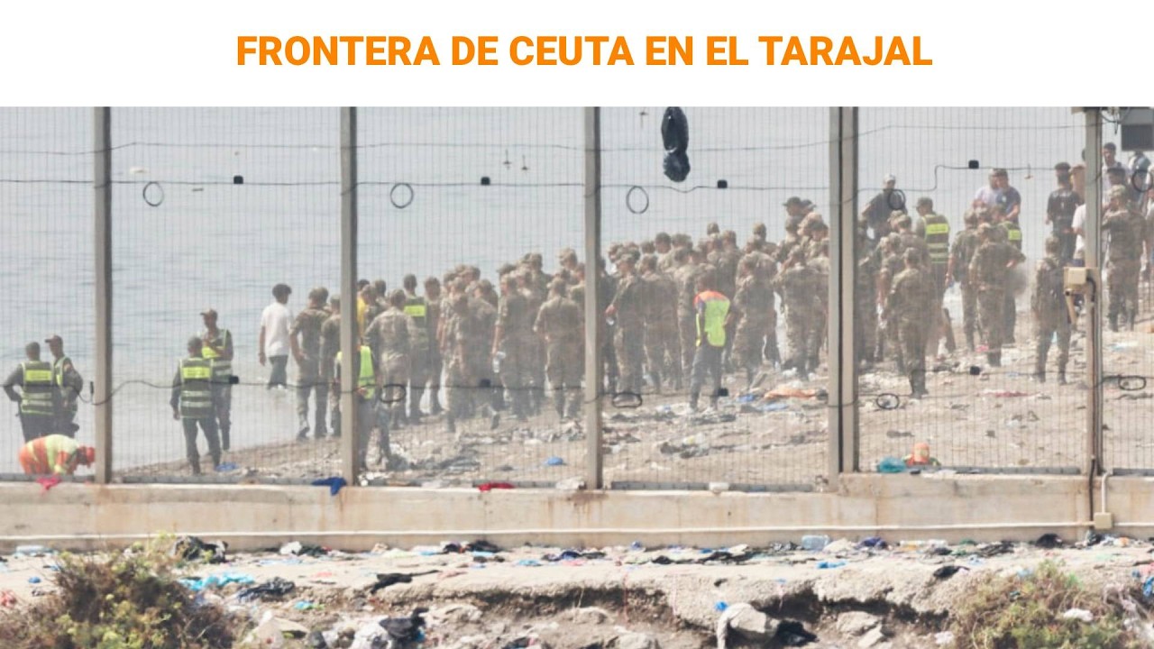 Crisis migratoria en Ceuta | Imagen del Tarajal | RTVE Noticias