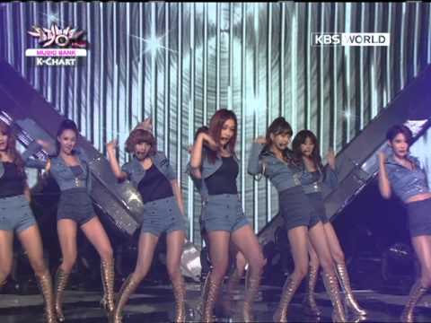 [Music Bank K-Chart] Nine Muses - Ticket (2012.03.09)