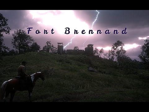 Shelter From A Severe Thunderstorm At An Old Fort | RDR2 ASMR