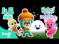 Hogi THE Detective Binge Watch Ep 9 14 Pinkfong Hogi Kids Stories Play With Hogi