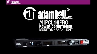 Adam Hall 19" Parts PCL 10 PRO - Power Conditioner with voltmeter and ammeter and rack lighting