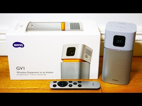 Review: BenQ GV1 portabler Mini-Beamer (Deutsch) | Mini-LED-Projektor