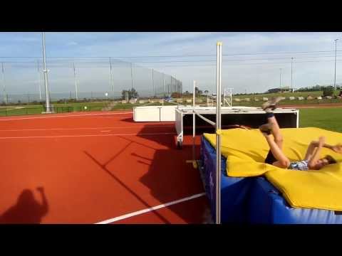 High Jump Training 28 11 2013 Jordan and Nelson