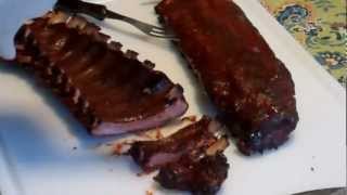 Smoked Pineapple Braised Baby Backs Recipe