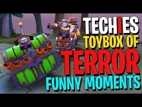 Techies Toybox of Terror - DotA 2 Funny Moments