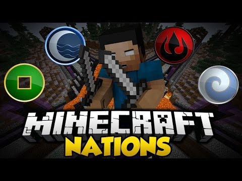 Minecraft NATIONS Mini-Game "BEASTING THE HAUNT" w/ Taz & Justin