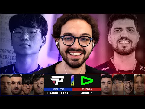 PAIN X LOUD | Jogo 1 - GRANDE FINAL CBLOL 2023: 2ª Etapa | Ilha das Lendas