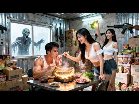 Reborn before zombies, he dumps fiancée, builds safehouse, gains beauty, becomes king!