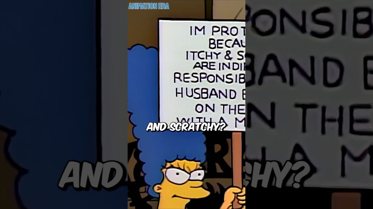 What Happens When Marge Censors Itchy & Scratchy? #thesimpsons