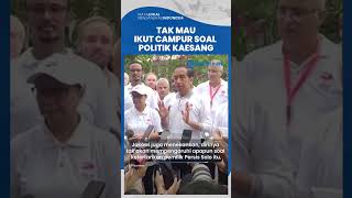 Jokowi Mengaku Tak Mau Ikut Campur Urusan Politik Kaesang, Minta untuk Tanggung Jawab Sendiri