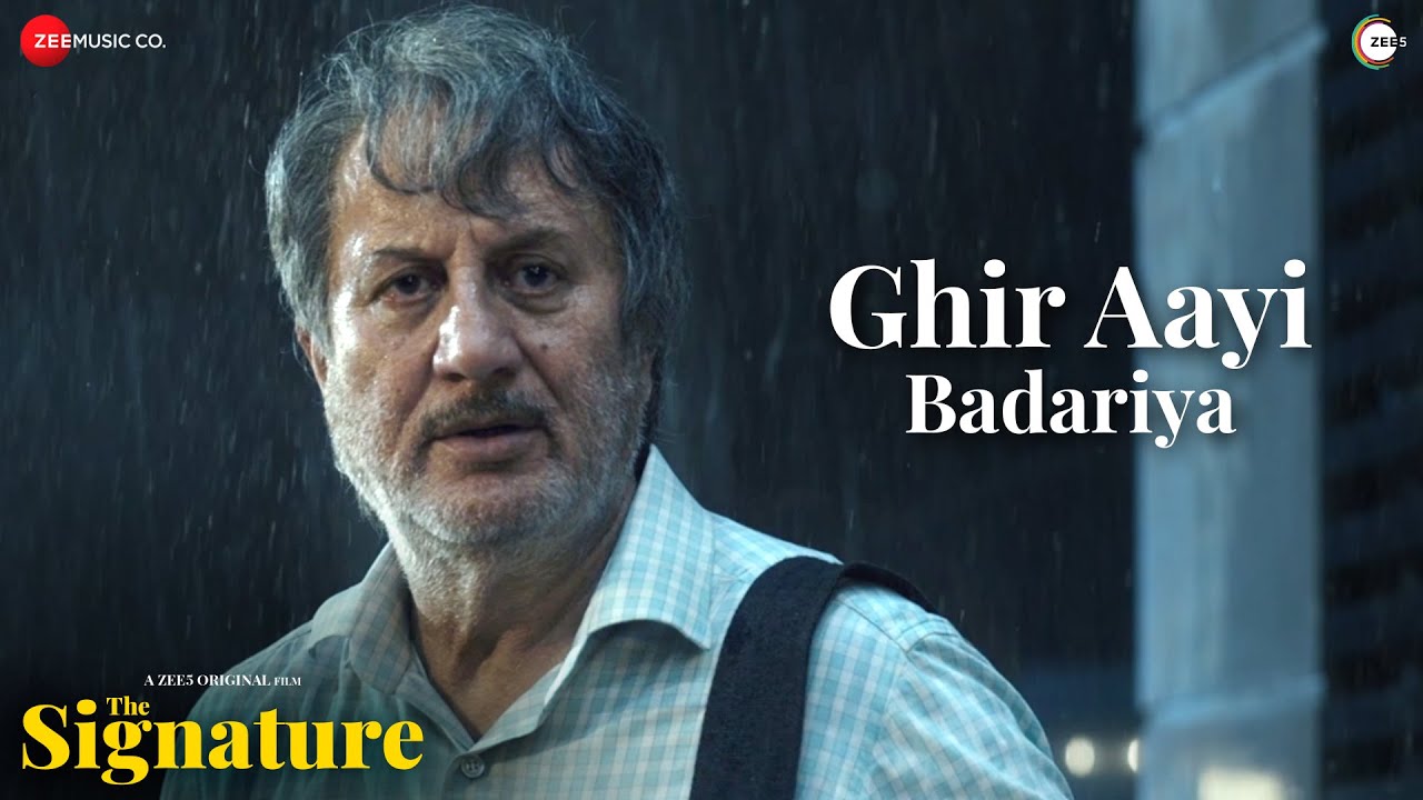 Ghir Aayi Badariya Lyrics | The Signature | Talat Aziz