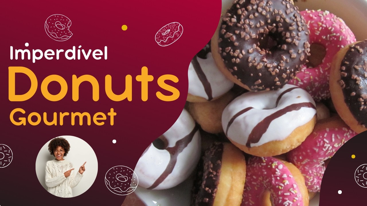 Curso Donuts Gourmet Imperdível