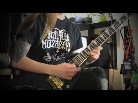 Jackson Guitars artist Kimmo Korhonen Children Of Bodom - Silent Night, Bodom Night guitar cover