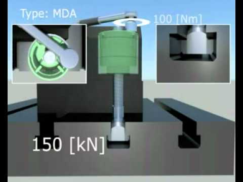 Das wesentliche Konstruktionsmerkmal der Baureihe MDA ist ein integriertes Übersetzungsgetriebe zur Vervielfachung des manuellen Anzugsmoments. Somit stehen dem Anwender sehr robuste und flexible Spannelemente zur Verfügung, welche höchste Spannkräfte bei einfacher manueller Bedienung und maximaler Betriebssicherheit ermöglichen. Die Baureihe MDA ist mit Durchgangsgewinde und seitlich versetztem Bediensechskant ausgeführt. Die Kraftspannmuttern können für vielfältige Spannaufgaben im gesamten Maschinenbau, beispielweise zur Werkzeugklemmung in Pressen und Stanzen eingesetzt werden.