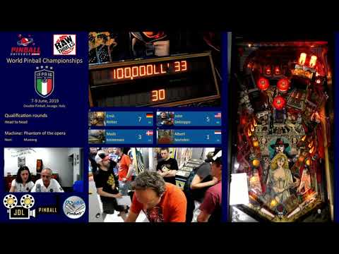 IFPA16 World Pinball Championship  Day 2 - Qual 7,8, Main Rounds 1,2,3