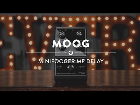 Moog MF Delay V2 Minifooger Pedal Analog Bucket Brigade Effect w/DC New //ARMENS// image 5