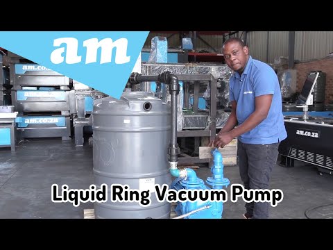 Liquid Ring Vacuum Pump Provides As Low As 0.1Bar Pressure, 220V and 380V Water Tank Setup Guide