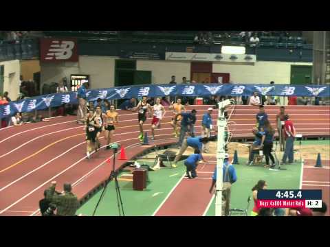 Boys 4x800m Relay Section 2 - New Balance Nationals Indoor 2014