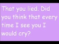 Not Me, Not I Karaoke Delta Goodrem 
