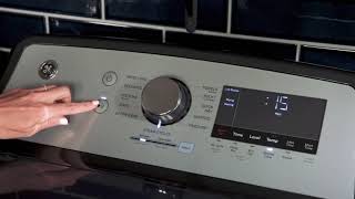 GE 7.4 cu. ft. Capacity Smart aluminized alloy drum Electric Dryer with Sanitize Cycle and Sensor Dry White GTD84ECSNWS Picture