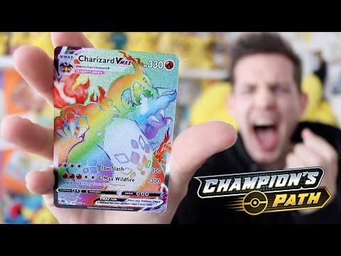 Gold Charizard Card Vmax