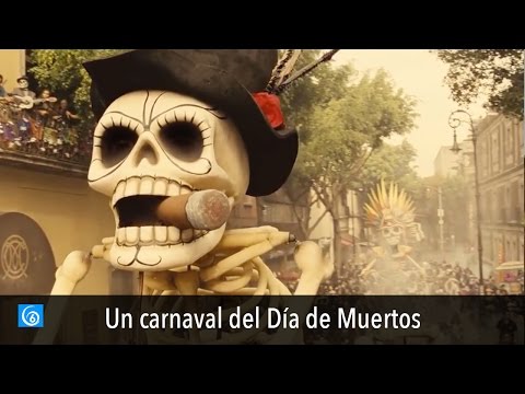 Un carnaval del Día de Muertos gracias a 