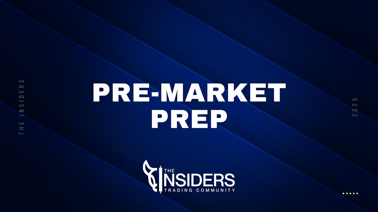 🚨  [LIVE] PRE-MARKET LIVE STREAM | The Battle Against the 20DMA | Gap Up into Supply