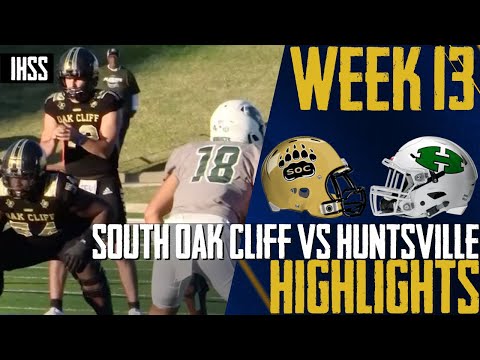 South Oak Cliff Dominates Huntsville in a 38-7 Victory | Full Game Highlights