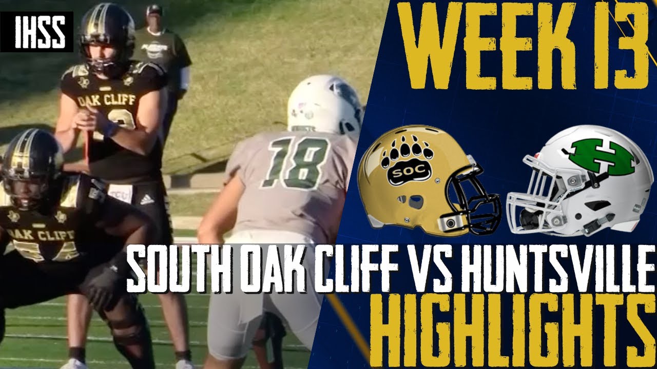 South Oak Cliff Dominates Huntsville in a 38-7 Victory | Full Game Highlights